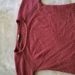 Mak b deep plum/Marron sweater size medium, excellent condition